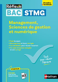 Guide Bac STMG - Spécialité Management, sciences de gestion et numérique 1re/ Tle - Réflexe - N° 27