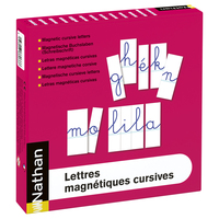 LETTRES MAGNETIQUES CURSIVE