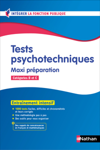 Tests Psychotechniques - Maxi préparation 2027-2028