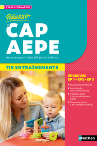 110 entraînements - CAP Accompagnant éducatif petite enfance
