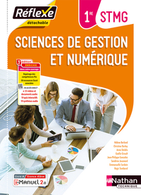 Sciences de gestion et numérique - Pochette Réflexe 1re STMG, Livre + Licence numérique i-Manuel 2.0