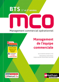 Management de l'équipe commerciale BTS MCO, Livre + Licence numérique i-Manuel 2.0