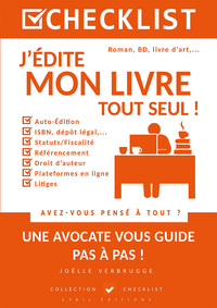 CHECKLIST J'édite mon livre tout seul !