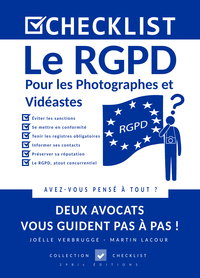 CHECKLIST Le RGPD pour les Photographes et Vidéastes