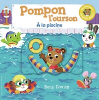Pompon l'ourson à la piscine