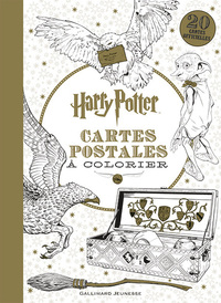 HARRY POTTER - HARRY POTTER - CARTES POSTALES A COLORIER - 20 CARTES OFFICIELLES