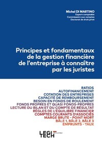 Principes et fondamentaux de la gestion financière de l'entreprise à connaître par les juristes