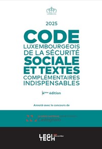 Code luxembourgeois de la sécurité sociale 2025