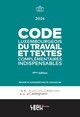 CODE LUXEMBOURGEOIS DU TRAVAIL 2024 - ET TEXTES COMPLEMENTAIRES INDISPENSABLES