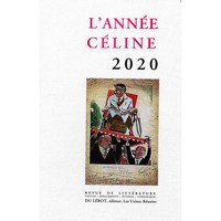 L'ANNEE CELINE 2020 - REVUE DE LITTERATURE