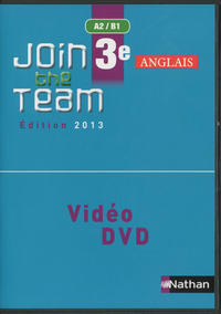 Join the Team 3e, DVD vidéo classe