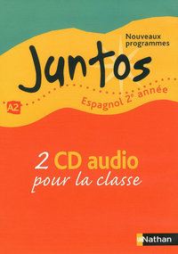 Juntos 2ème année, Coffret 2 CD classe