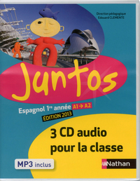 Juntos 1ère année, Coffret 3 CD classe