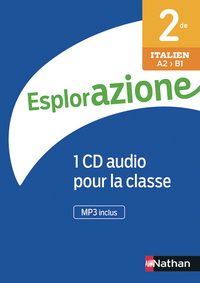 Esplorazione 2de, Coffret CD audio pour la classe
