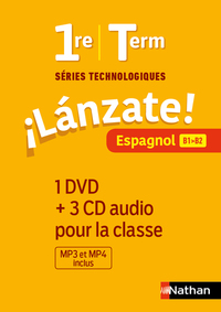 Lanzate 1re, Tle Technologique, DVD + CD audio classe