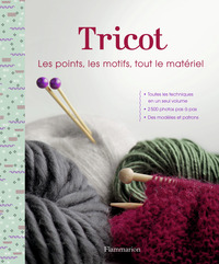 TRICOT - LES POINTS, LES MOTIFS, TOUT LE MATERIEL - ILLUSTRATIONS, COULEUR