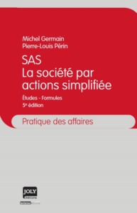 sas - la société par actions simplifiée - 5ème édition