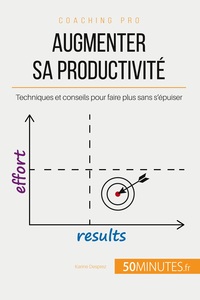 AUGMENTER SA PRODUCTIVITE - TECHNIQUES ET CONSEILS POUR FAIRE PLUS SANS S'EPUISER