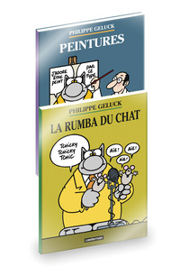 LE CHAT - PACK 2 ALBUMS : LE CHAT T23 + PEINTURES