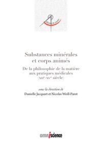 Substances minérales et corps animés