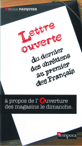 Lettre ouverte  du dernier des chrétiens au premier des Français