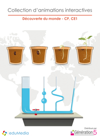 Découverte du monde CP-CE1 - Animations interactives