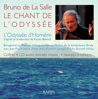 LE CHANT DE L'ODYSSEE  COFFRET 4 CD