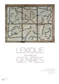 Lexique et frontières de genres