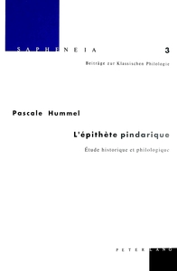 L'EPITHETE PINDARIQUE