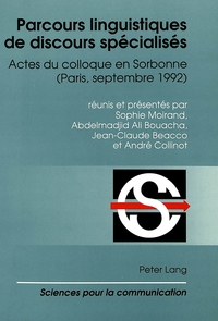 PARCOURS LINGUISTIQUES DE DISCOURS SPECIALISES