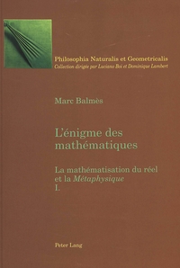 L'ENIGME DES MATHEMATIQUES TOME 1