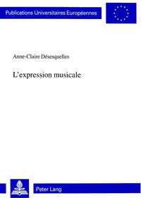 L'EXPRESSION MUSICALE