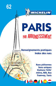 PARIS PAR ARRONDISSEMENT - PLAN ATLAS (AGRAFE)