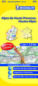 CD 334 ALPES-DE-HAUTE-PROVENCE, HAUTES-ALPES