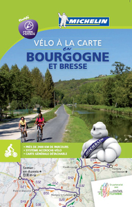 Carte Bourgogne à Vélo