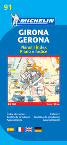 Plan Girona / Gerona - Plànol i Index / Plano e Indice