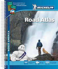 Atlas North America - Road Atlas - USA, Canada, Mexico (A4-Spirale)
