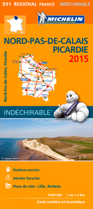 CARTE REGIONALE NORD-PAS-DE-CALAIS, PICARDIE 2015