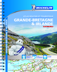 Atlas Grande-Bretagne & Irlande - Atlas Routier et Touristique (A4-Spirale)