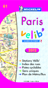 PLAN PARIS VELIB 2012