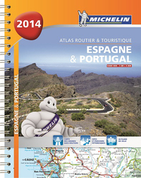 ATLAS EUROPE - T25360 - ESPAGNE & PORTUGAL 2014 - ATLAS ROUTIER ET TOURISTIQUE