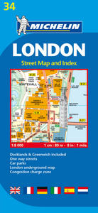 LONDON - STREET MAP AND INDEX