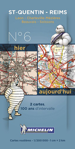 CARTE HISTORIQUE ST-QUENTIN REIMS