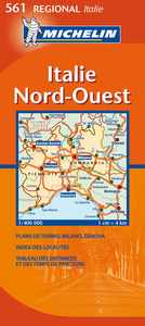 CARTE ROUTIERE 561 ITALIE NORD-OUEST