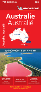 Carte Nationale Australie / Australie