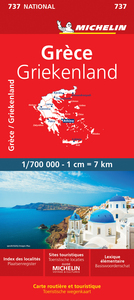 Carte Nationale Grèce / Griekenland