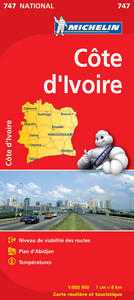 Carte Nationale Côte d'Ivoire / Ivory Coast