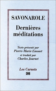 Dernières méditations