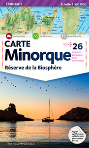 MINORQUE, RESERVE BIOSPHERE 1/60.000