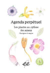 AGENDA PERPETUEL LES PLANTES AU RYTHME DES SAISONS - GARRIGUES ET MAQUIS